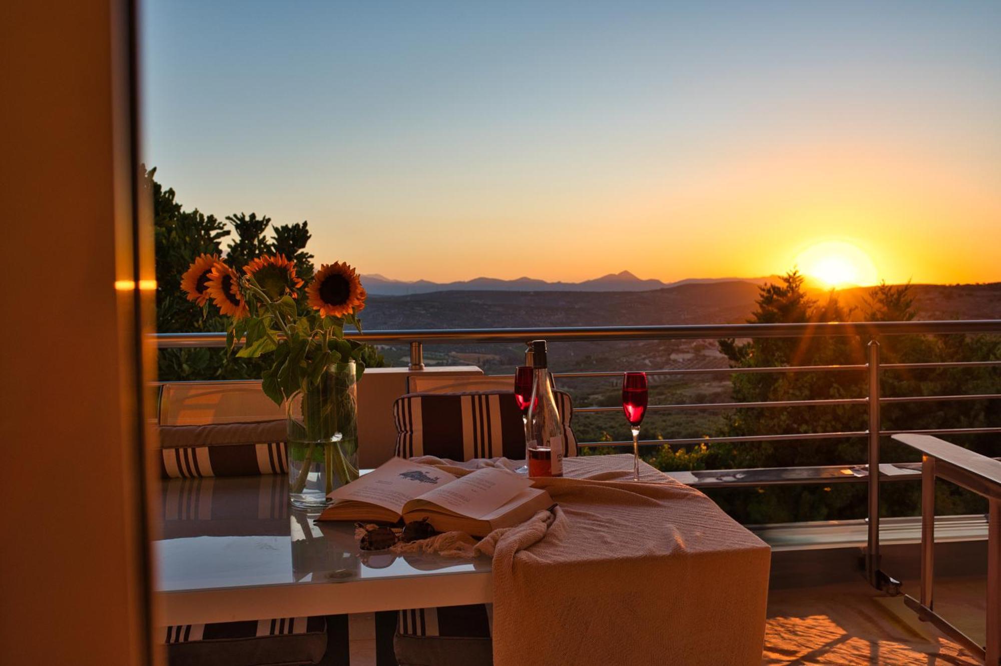 Blue Sky Villa In Crete Epano Vathia المظهر الخارجي الصورة